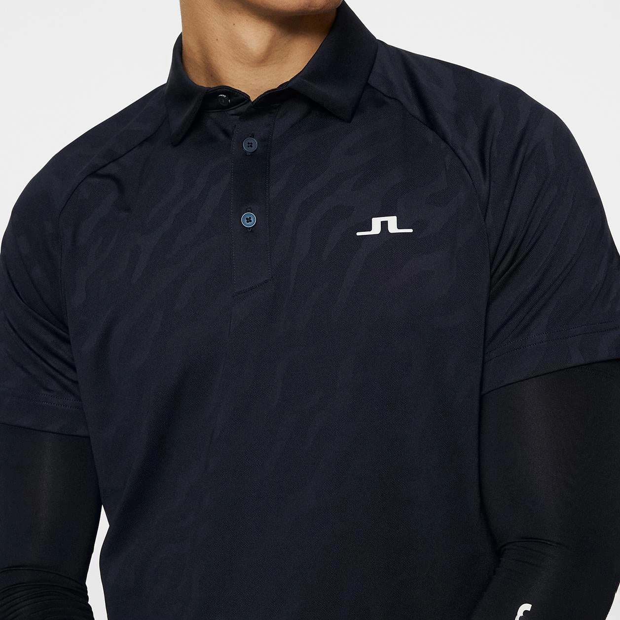 Wilhelm Regular Fit Polo JL Navy J.Lindeberg Golfwear for Men