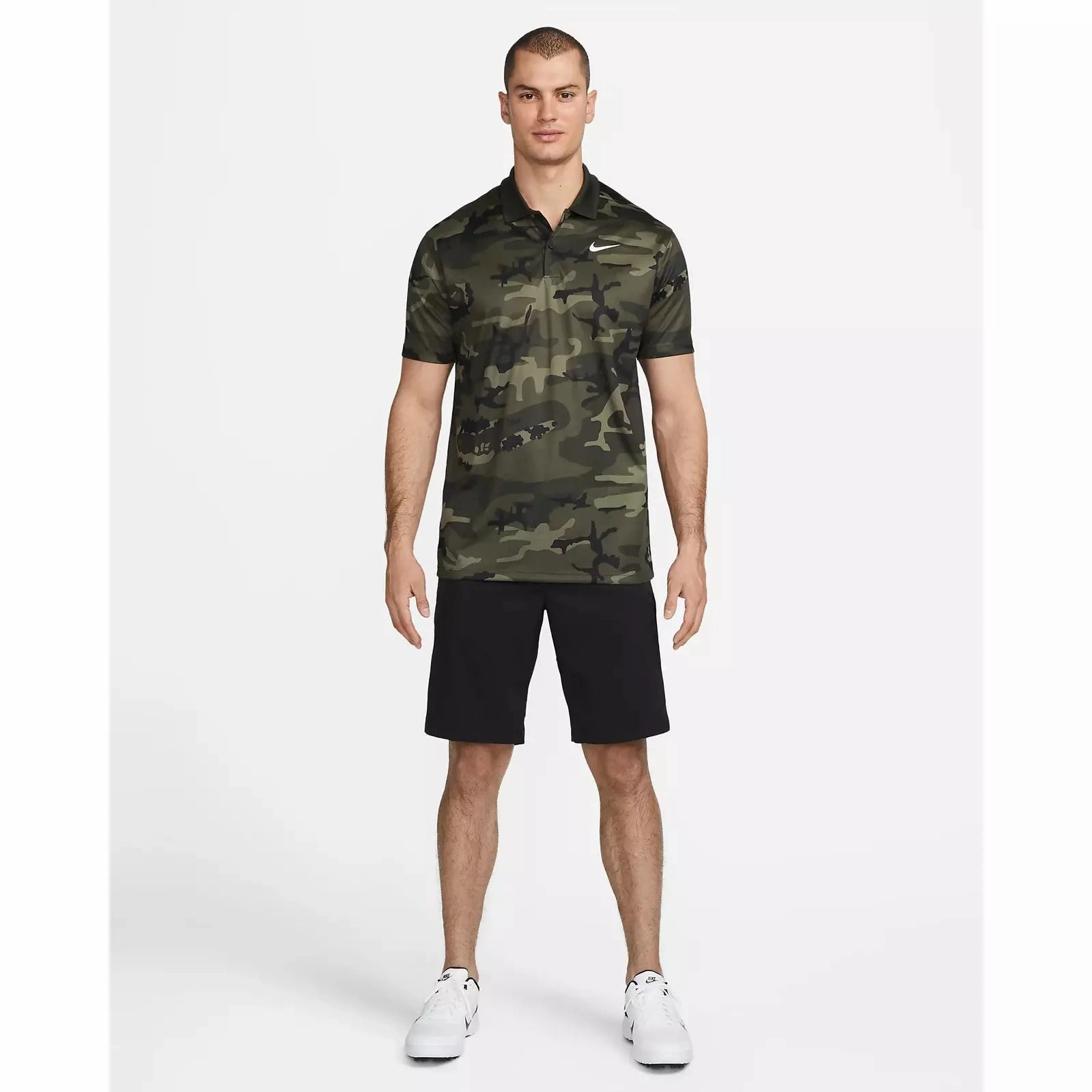Nike Dri-Fit Victory  Course Camo Golf Shirt DV7904 kids athletic clothing, men's track pants, winter waterproof coat