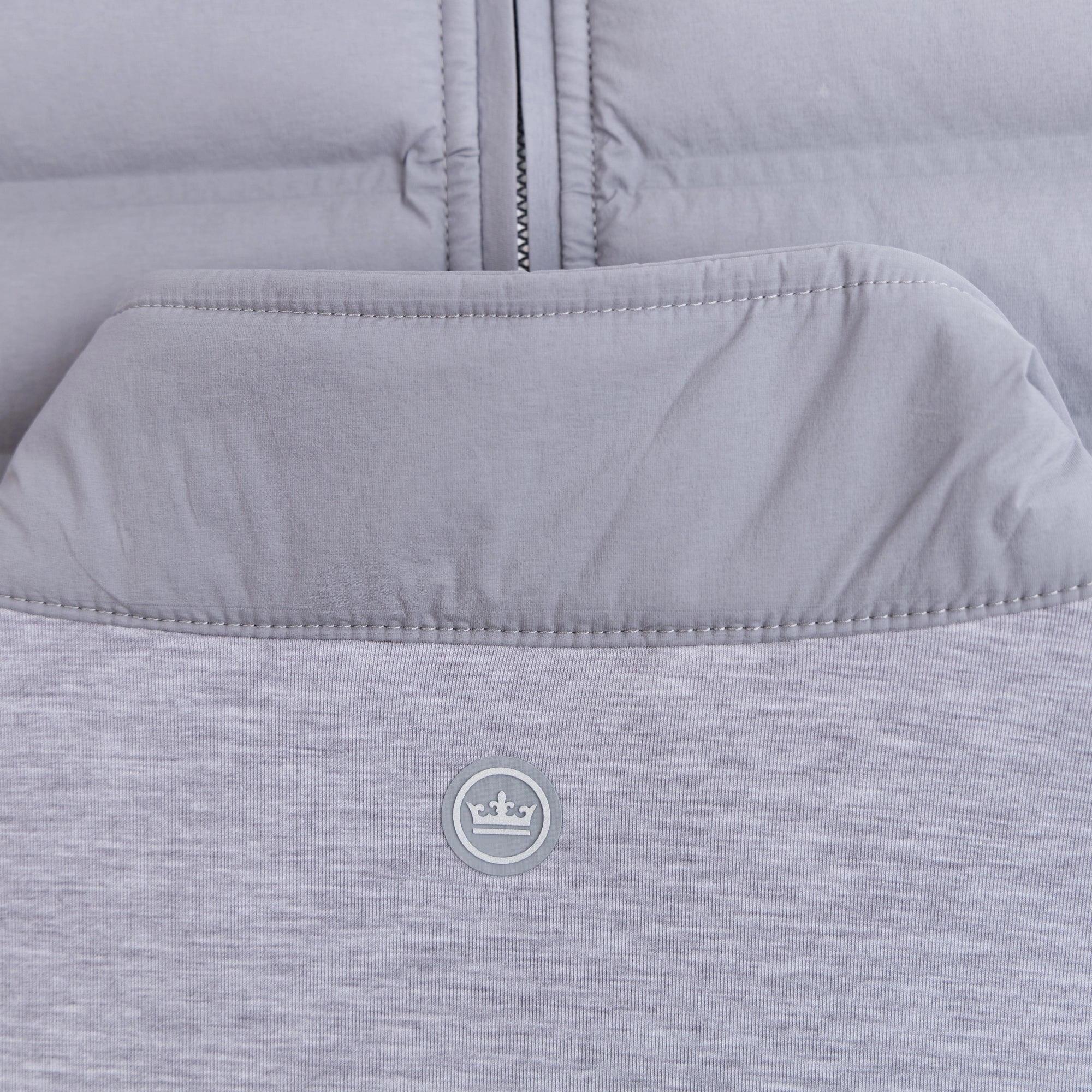 Winsome Hybrid Gilet Oslo Grey Peter Millar Menswear Collection