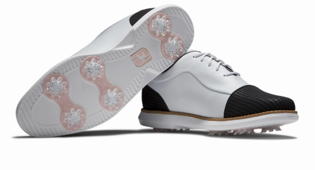 Women's FootJoy Traditions 22 Golf Shoes Ladies' Spiked Golf Shoes