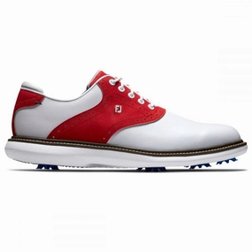 Comfortable Shoes Work-Ready Safety Shoes Footjoy Traditions Golf Shoes 57915 Rugged Grip Trainers Profile View Of Shoes