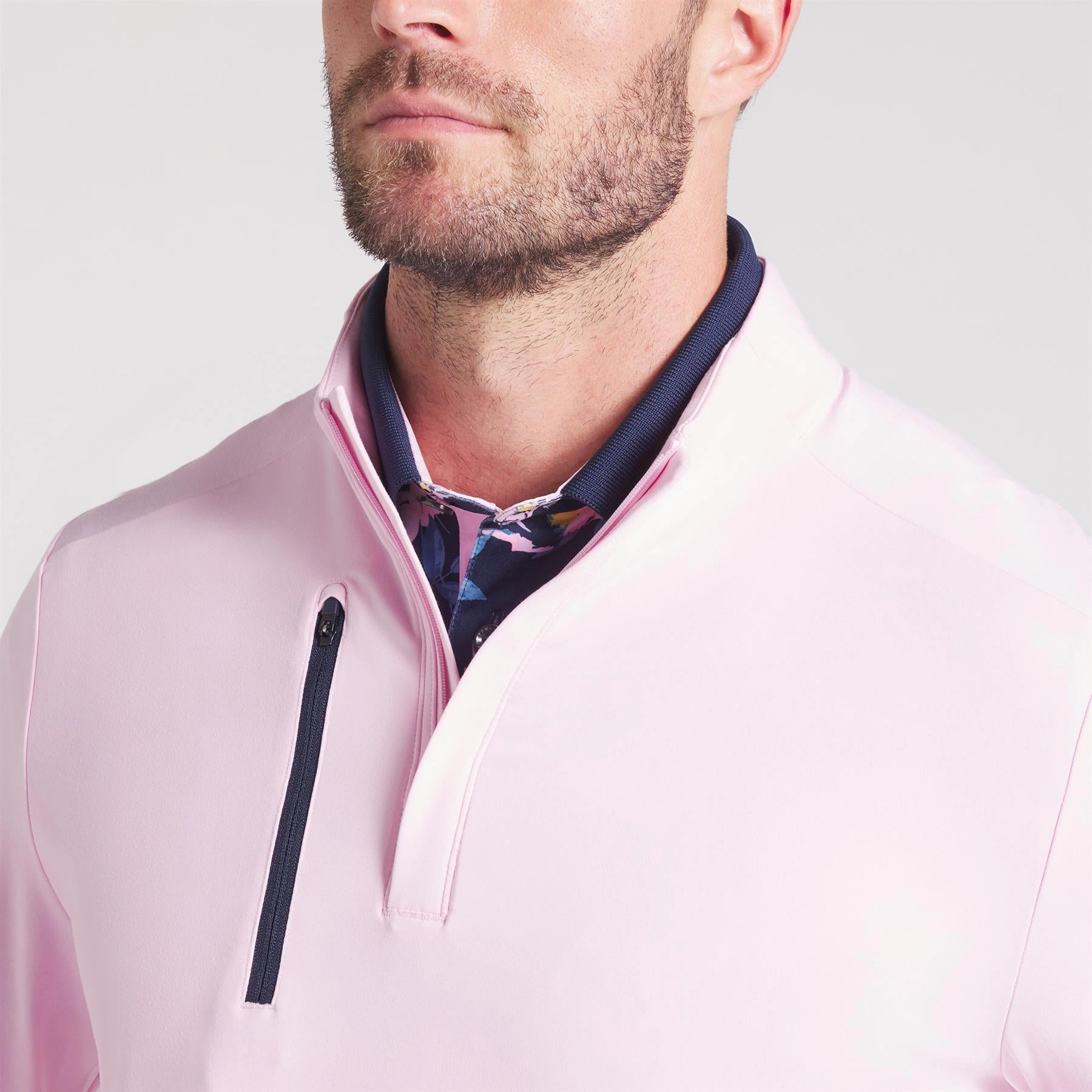 x AP Cloudspun Tech Quarter Zip Pale Pink Puma Men's Sportswear
