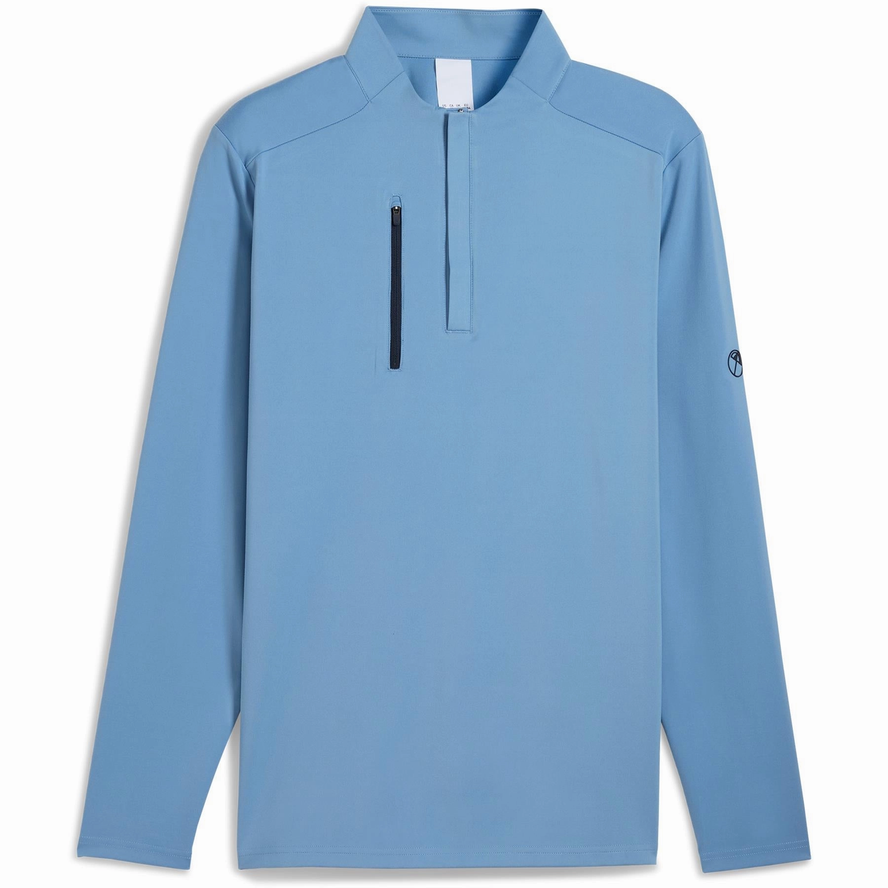 x AP Cloudspun Tech Quarter Zip Zen Blue Puma Men's Sportswear