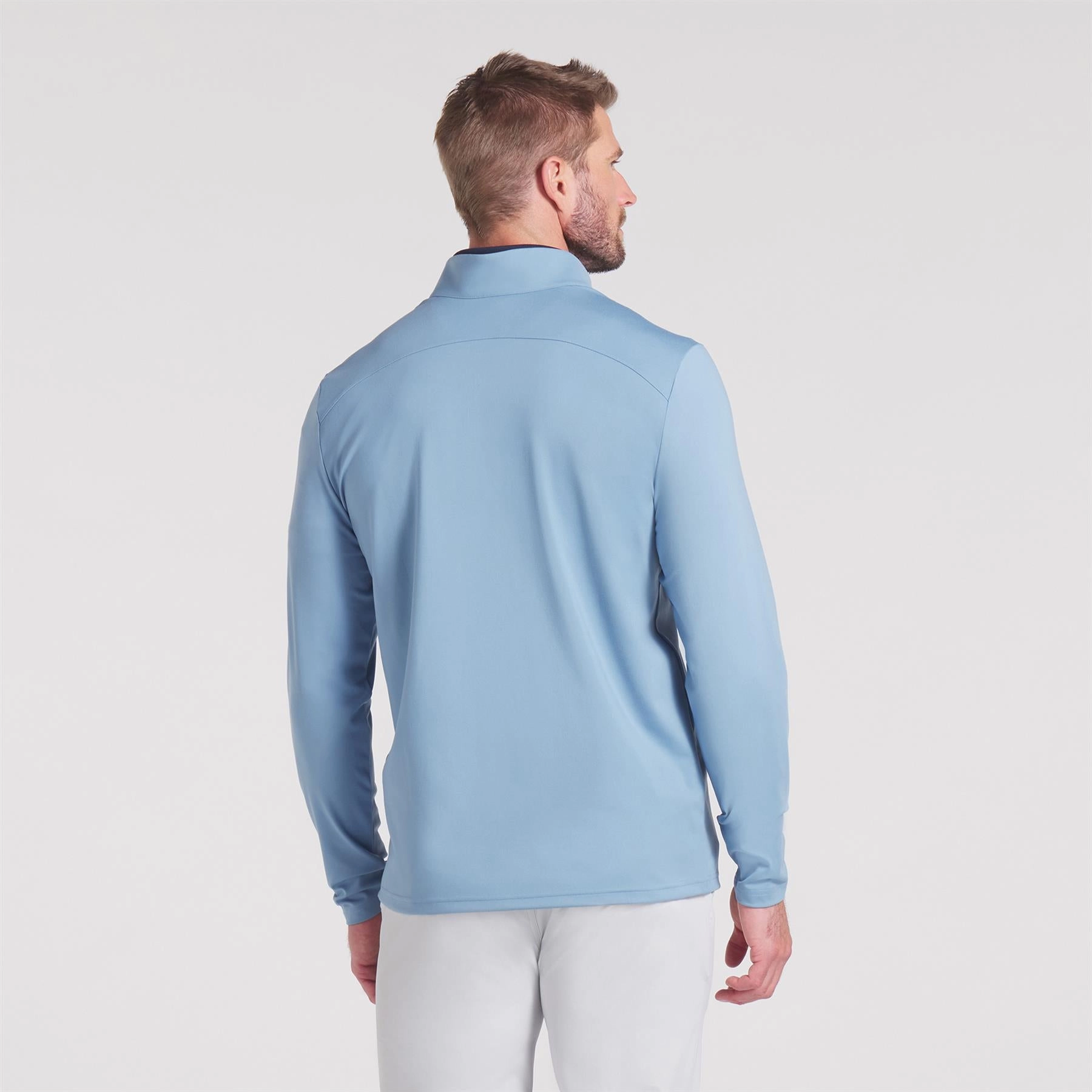 x AP Cloudspun Tech Quarter Zip Zen Blue Puma Men's Sportswear