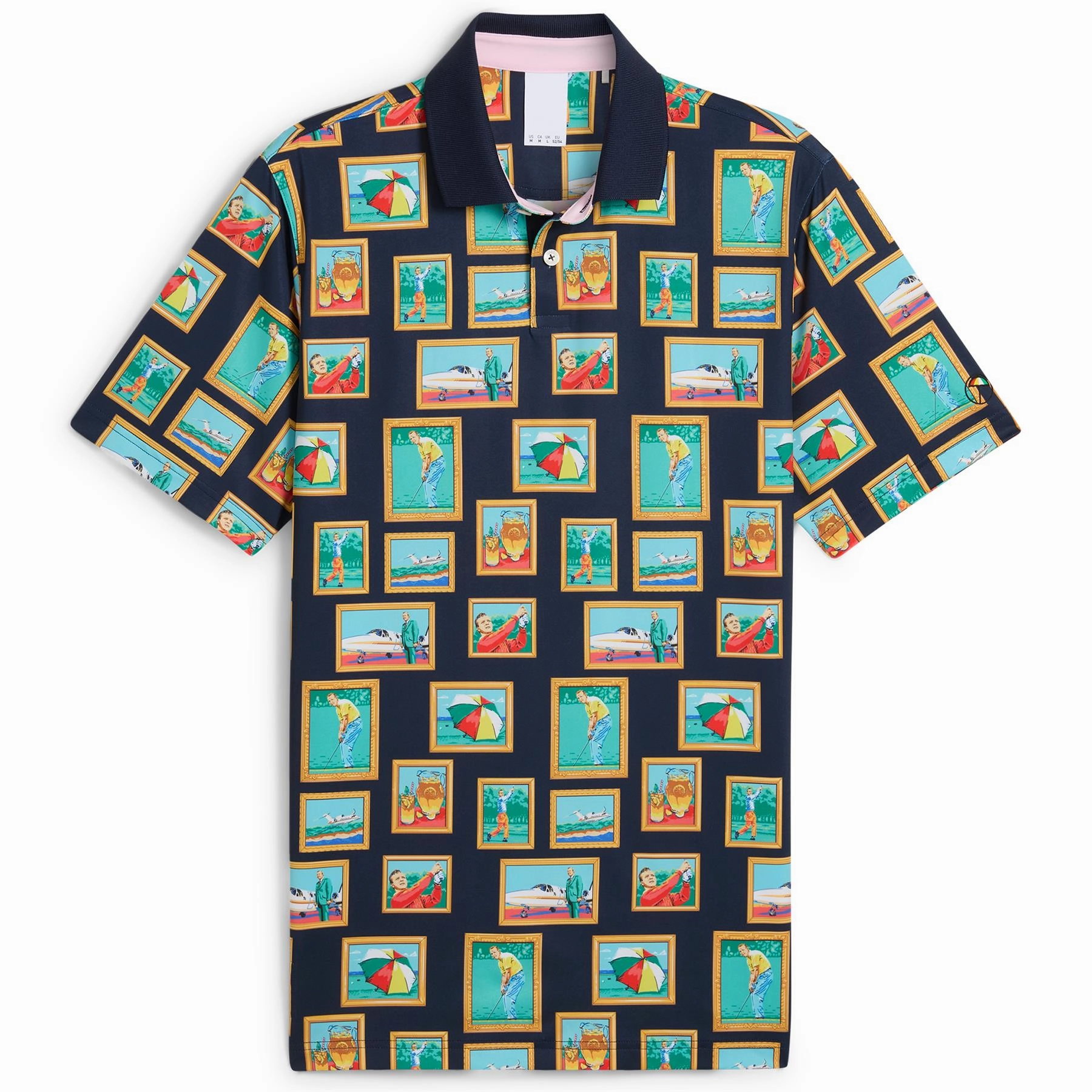 x AP Photo Polo Deep Navy Puma Men's Sportswear