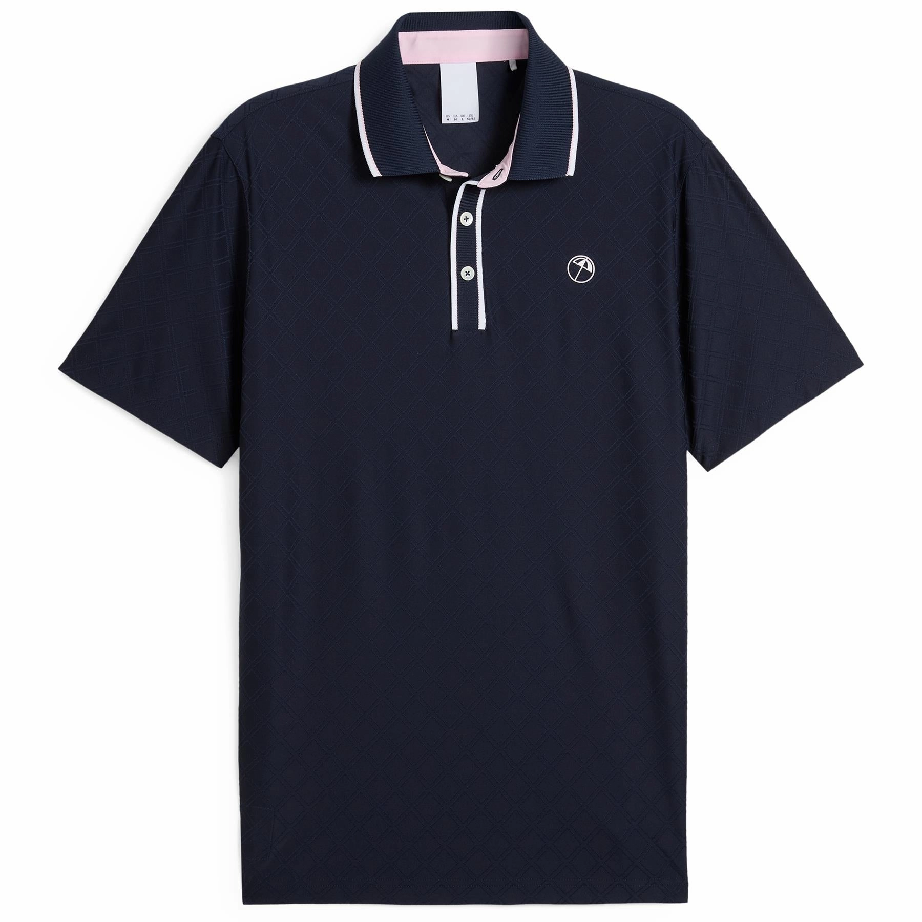 x AP Tipped Jacquard Polo Deep Navy Puma Men's Sportswear