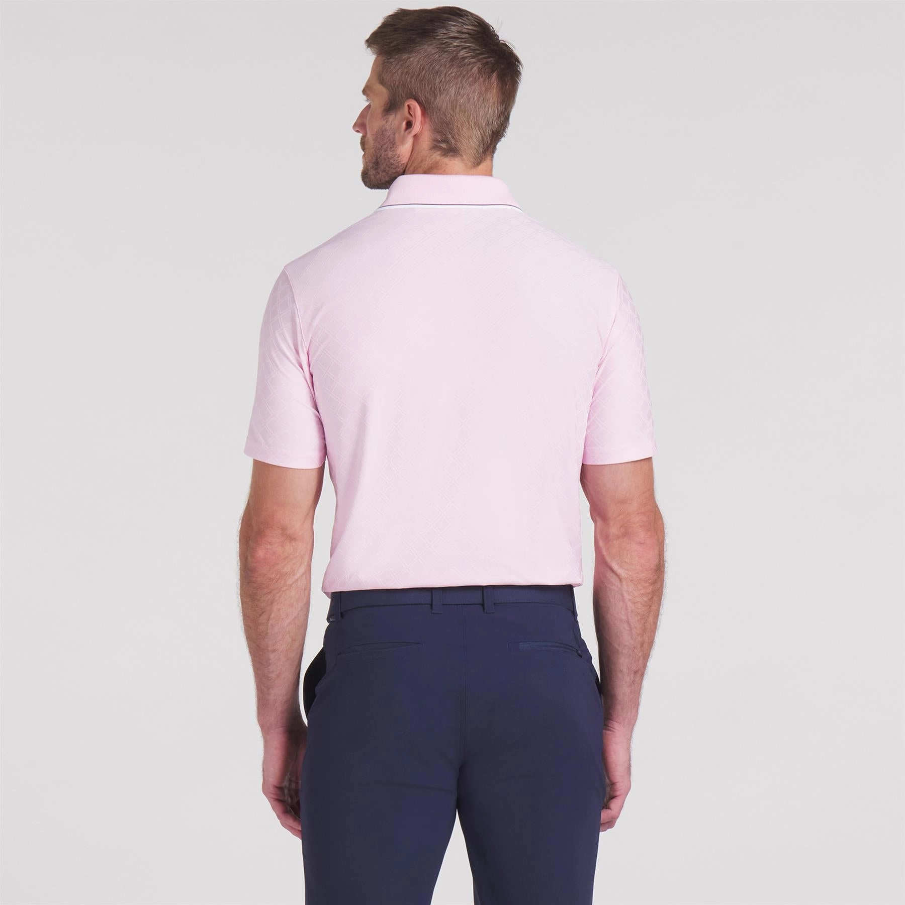 x AP Tipped Jacquard Polo Pale Pink Puma Men's Sportswear