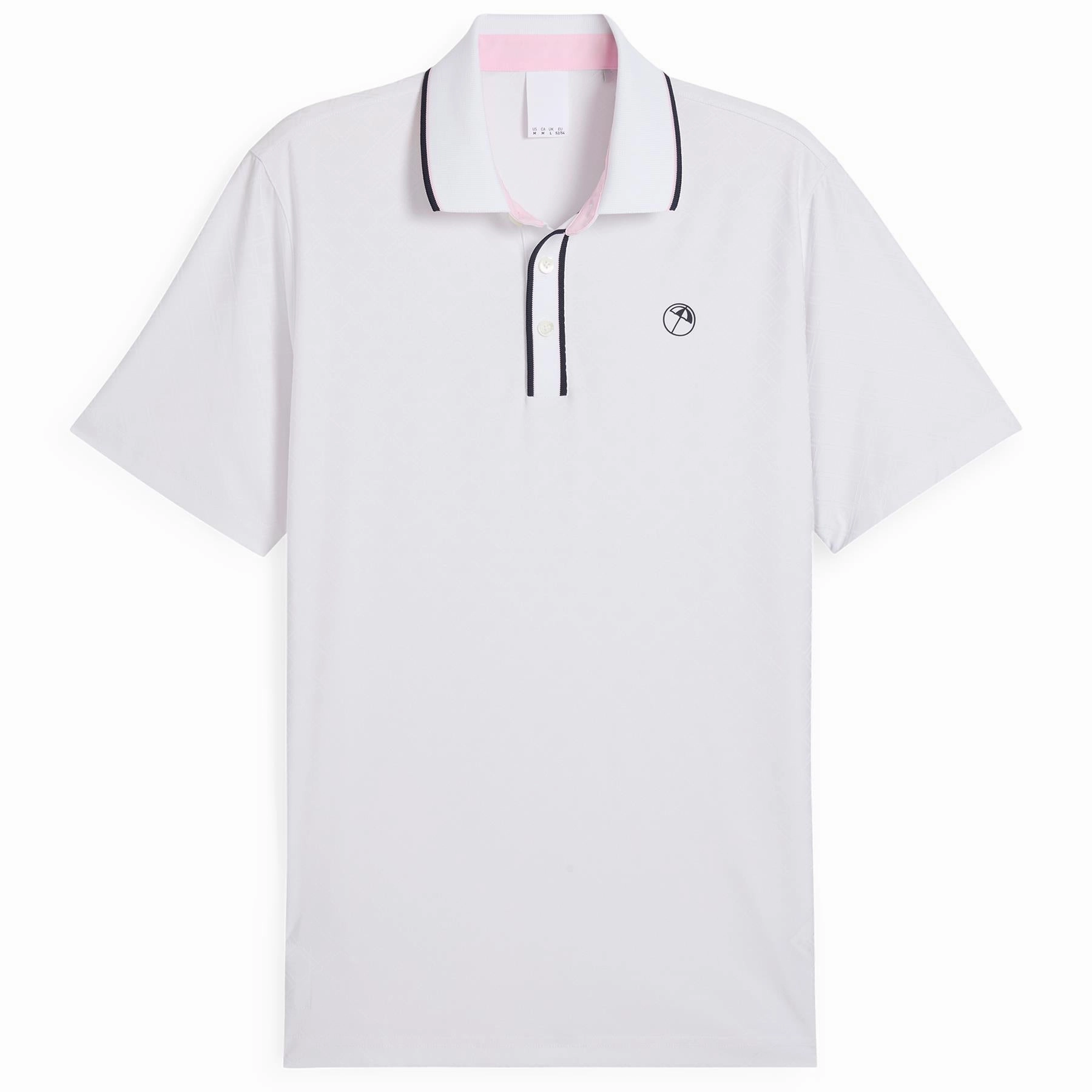 x AP Tipped Jacquard Polo White Glow Puma Men's Sportswear