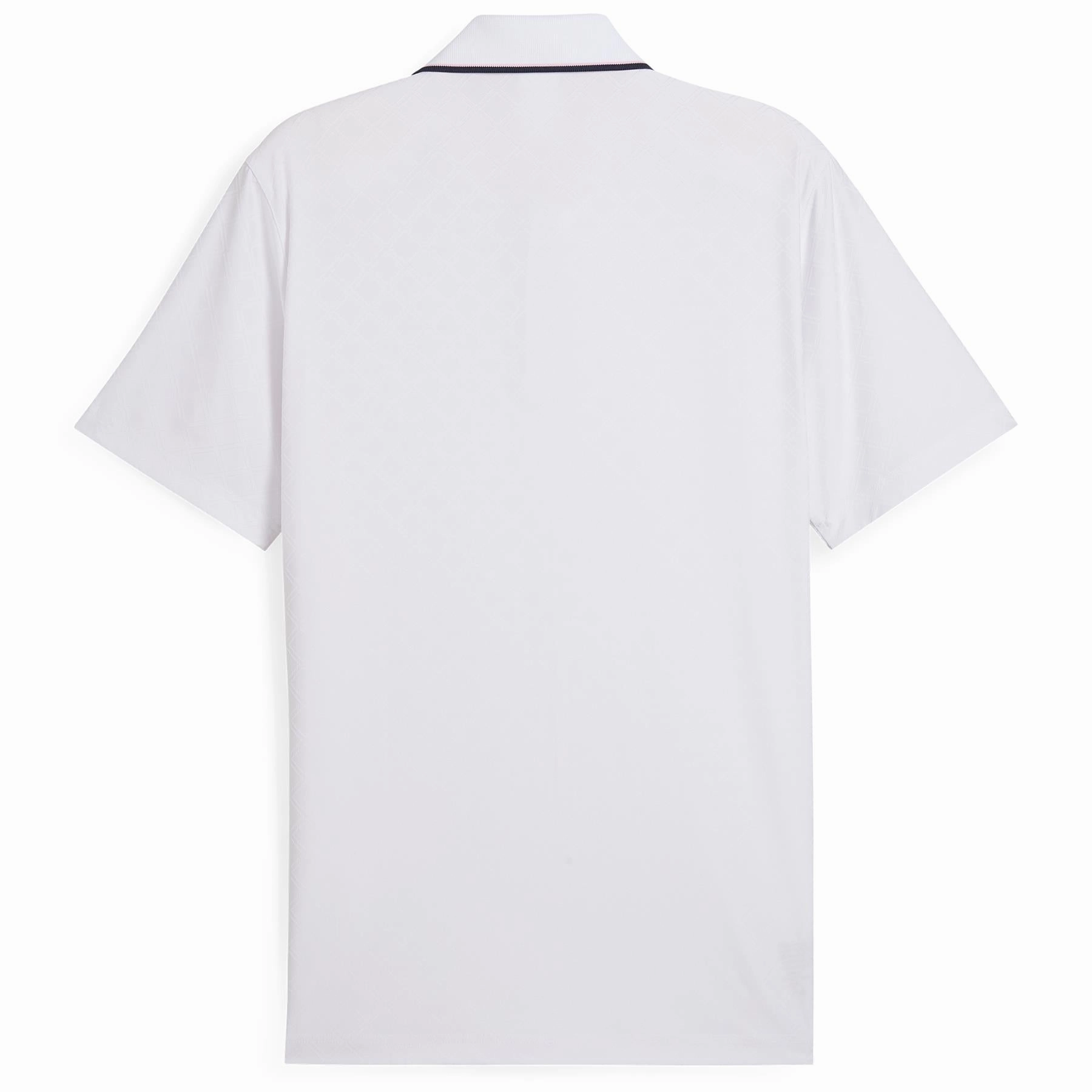 x AP Tipped Jacquard Polo White Glow Puma Men's Sportswear