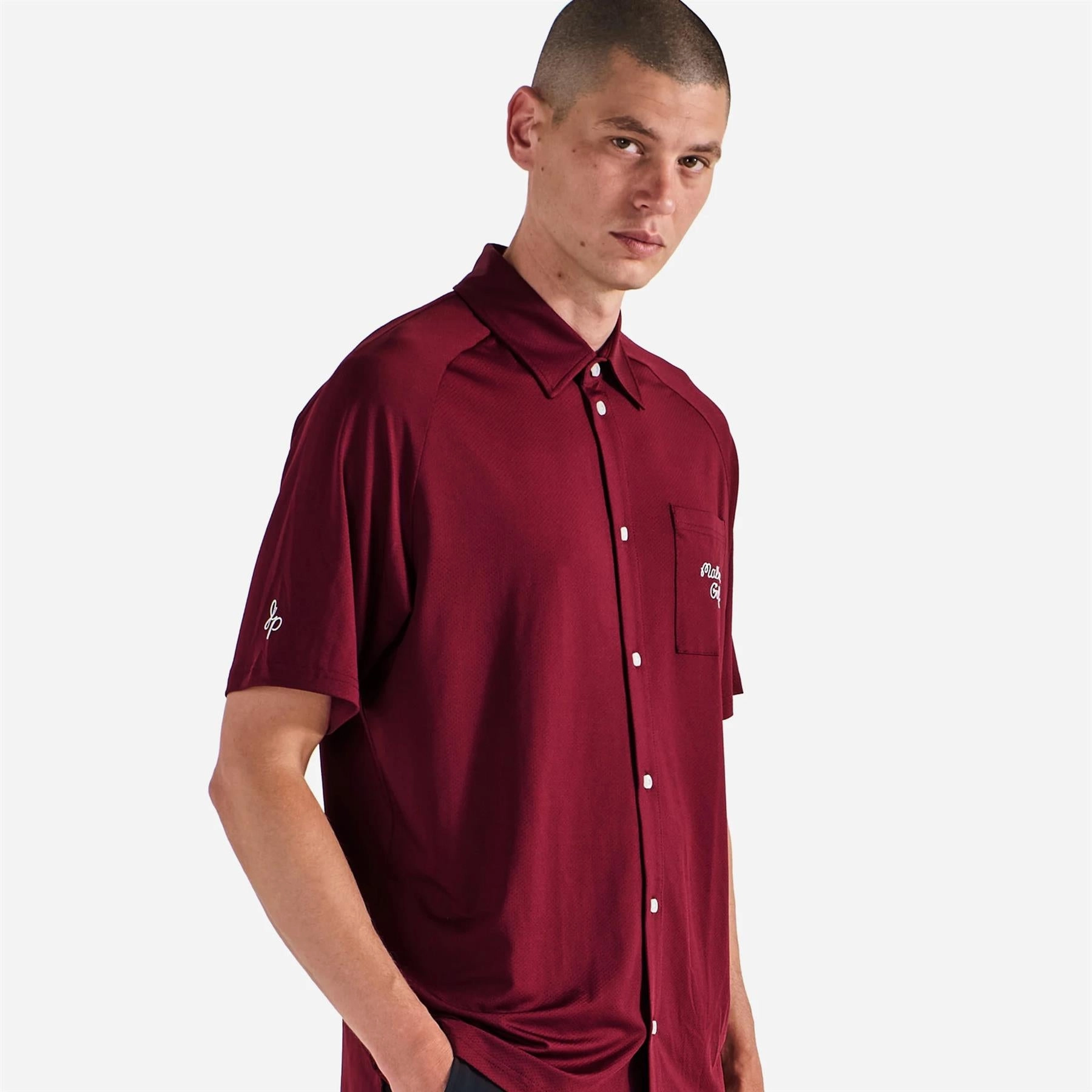 x Jesper Parnevik Osprey Polo Cardinal Malbon Men's Golf Lifestyle Wear