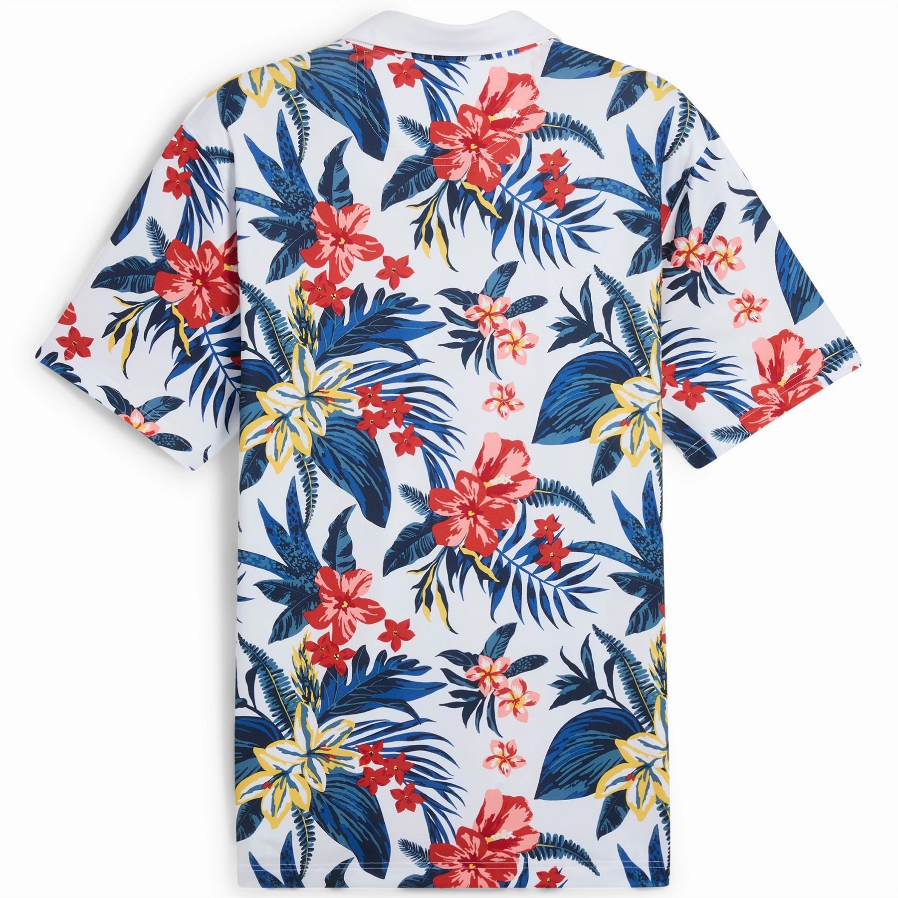 x PTC Floral Polo White Glow Puma Men's Sportswear