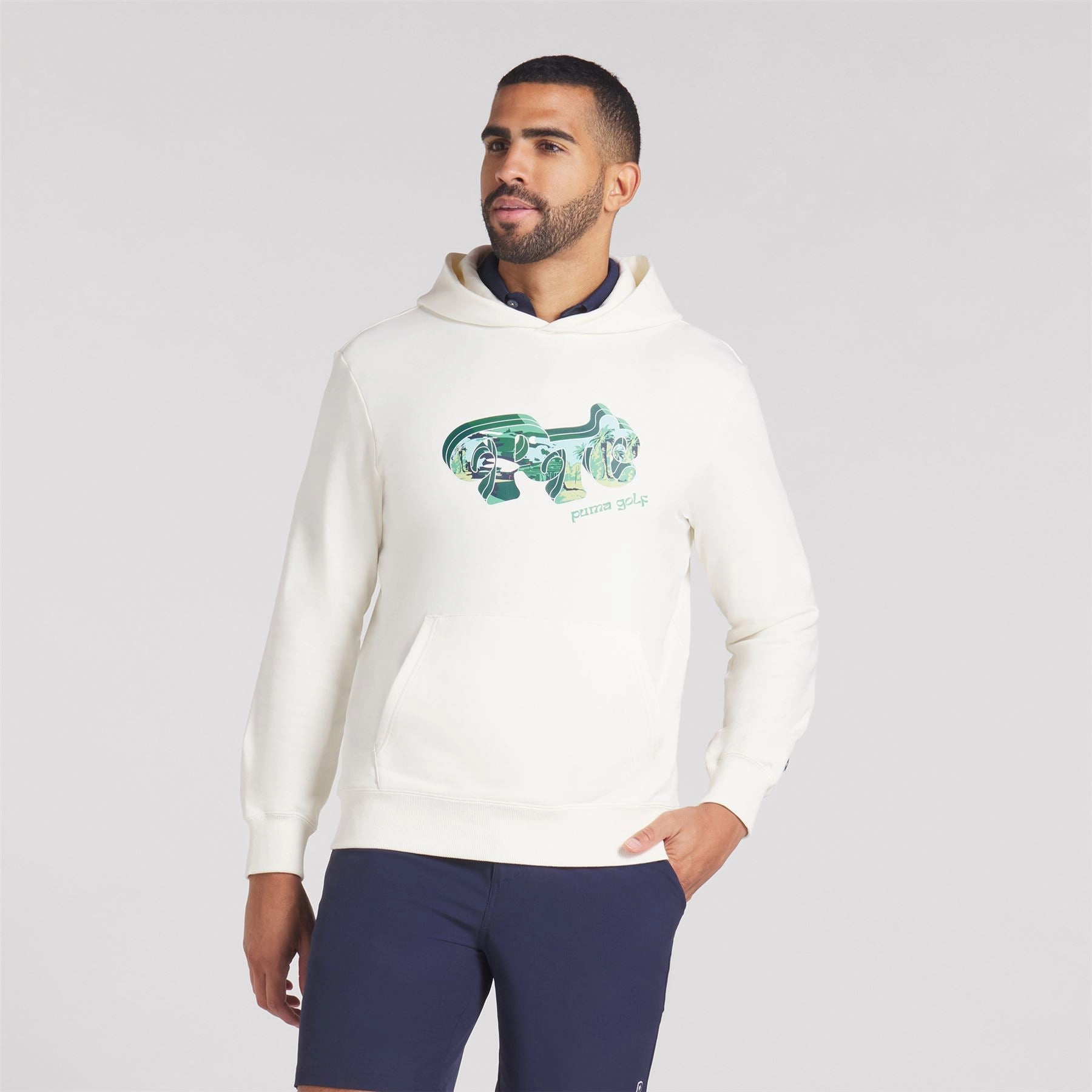 x PTC Hoodie Warm White Puma men's athletic clothing