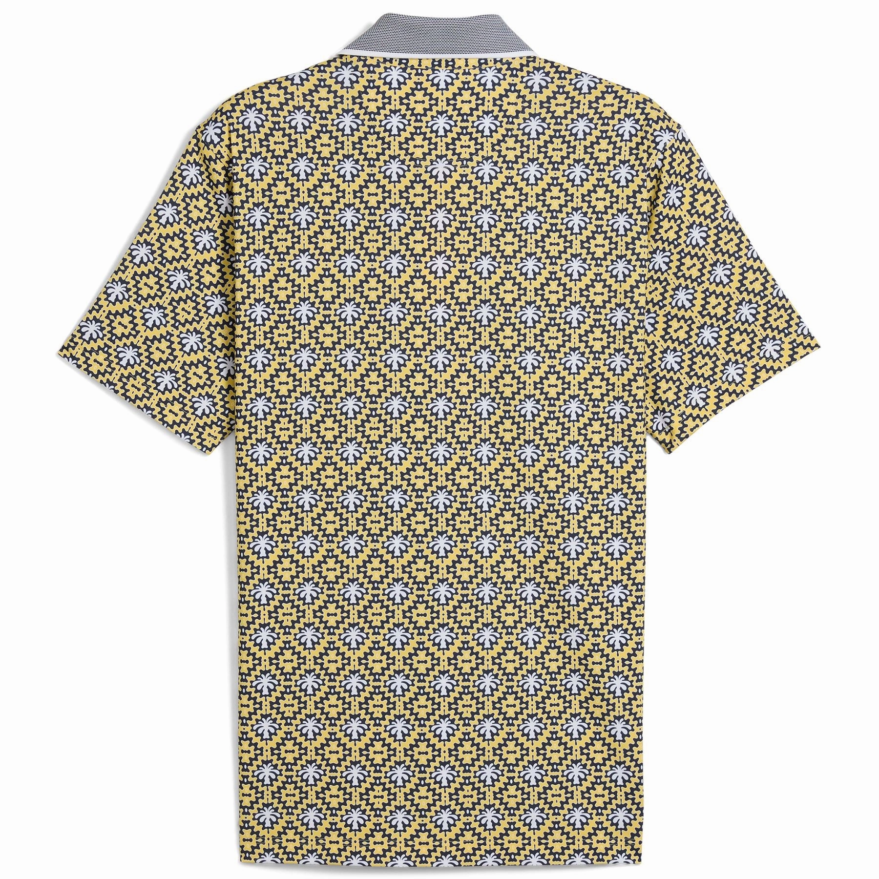 x PTC Tile Polo Red Fire/Sunny Yellow Puma Men's Sportswear