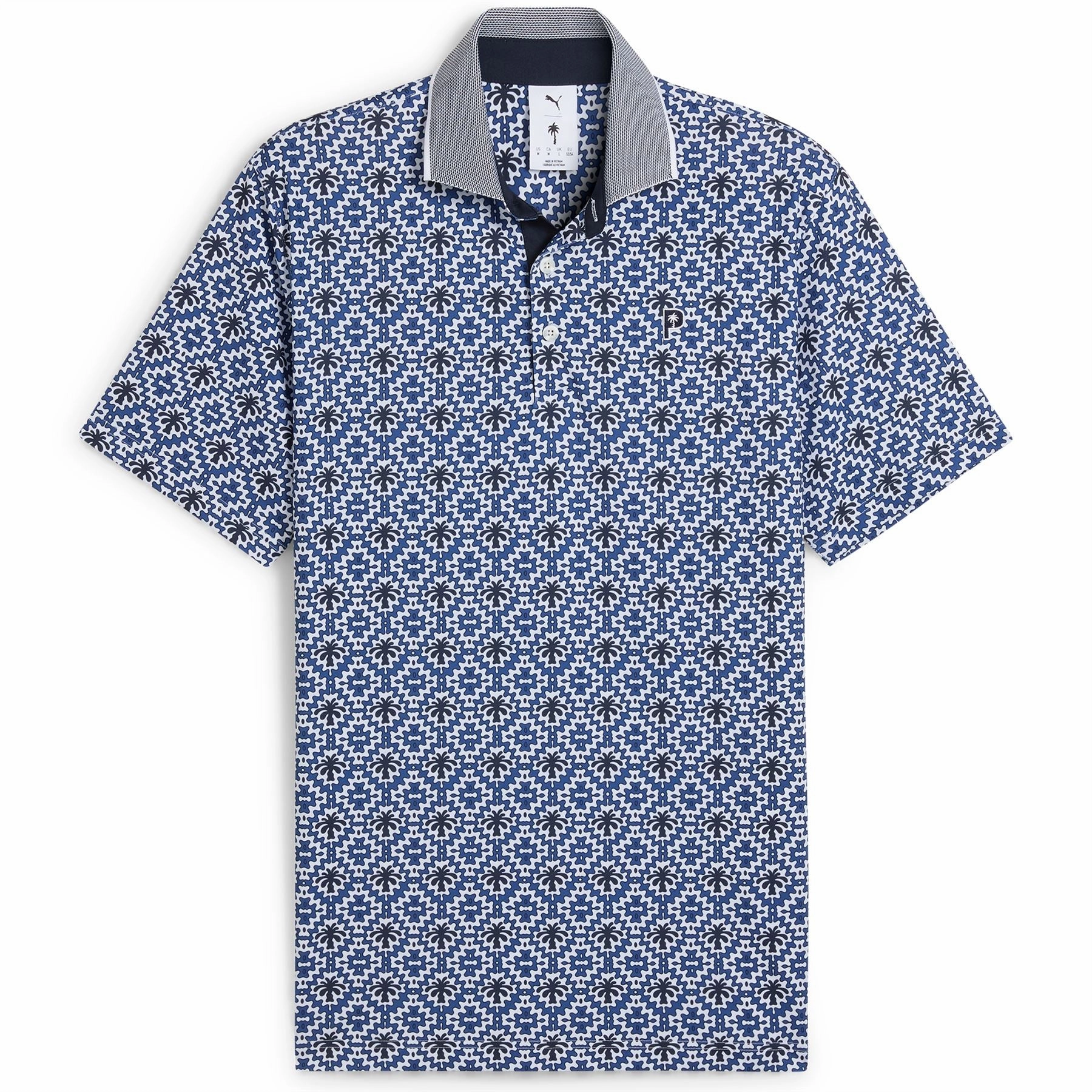 x PTC Tile Polo White Glow/Deep Navy Puma Men's Sportswear