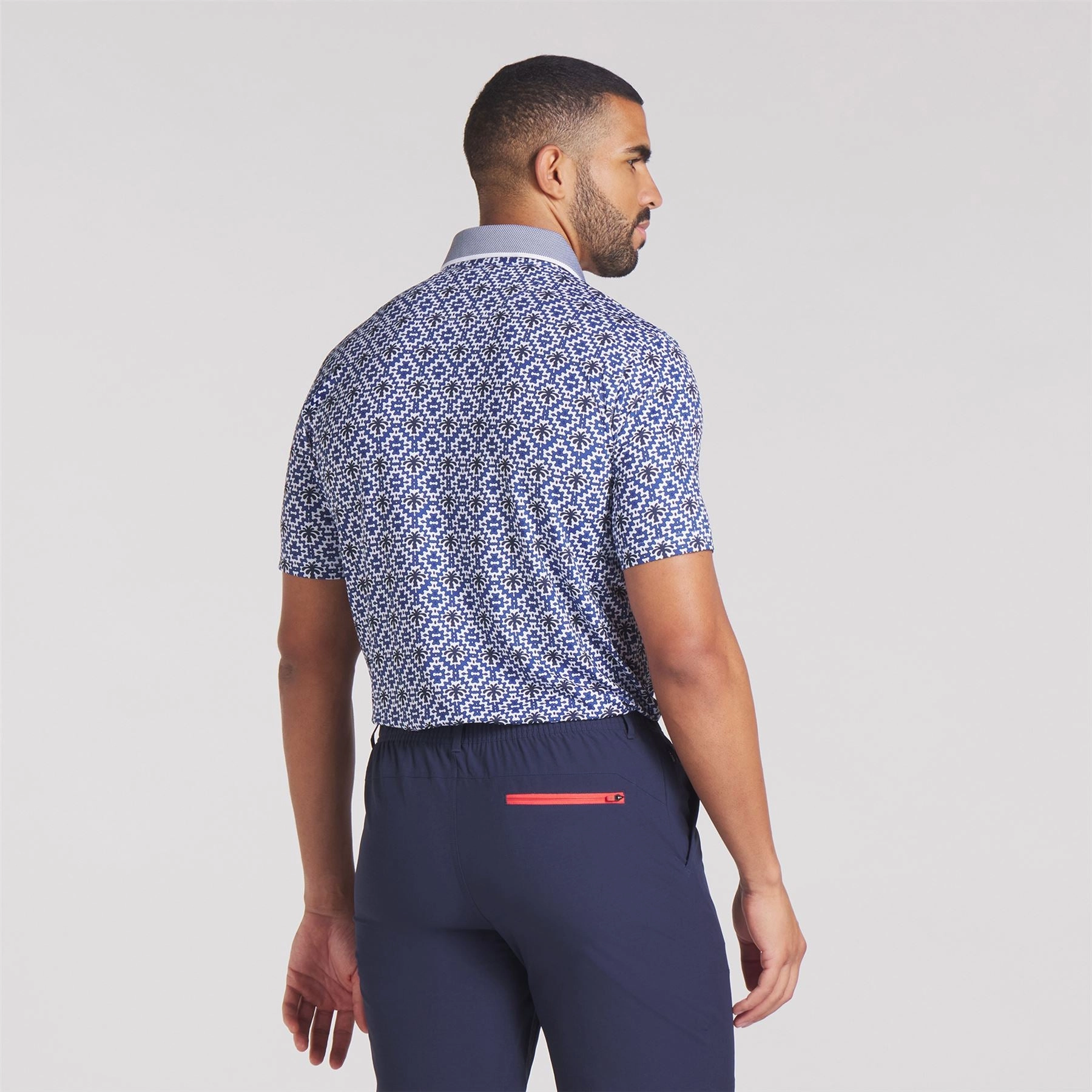 x PTC Tile Polo White Glow/Deep Navy Puma Men's Sportswear