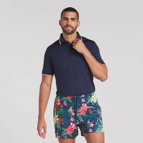 x PTC Tipped Polo Deep Navy Puma men's athletic clothing