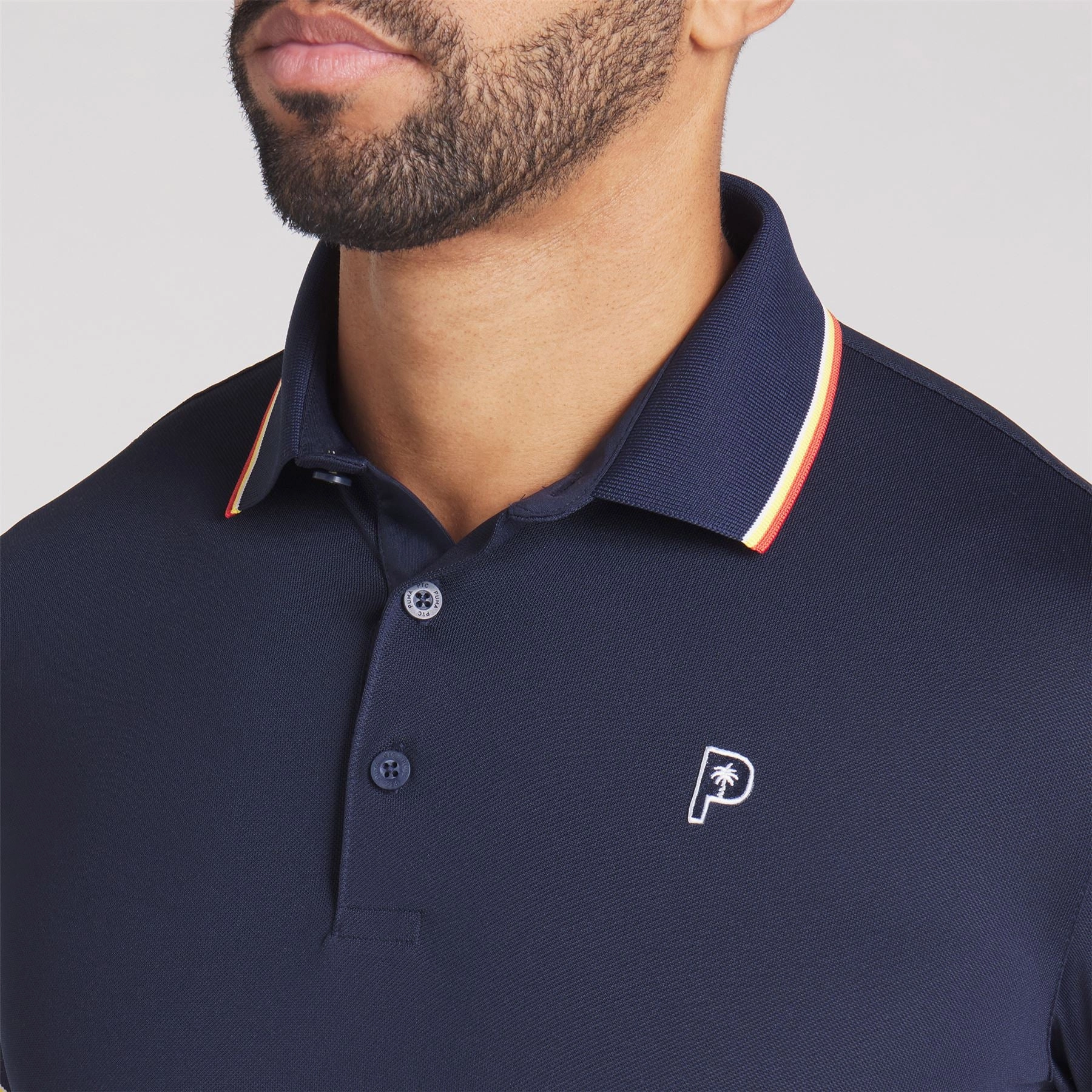 x PTC Tipped Polo Deep Navy Puma Men's Sportswear