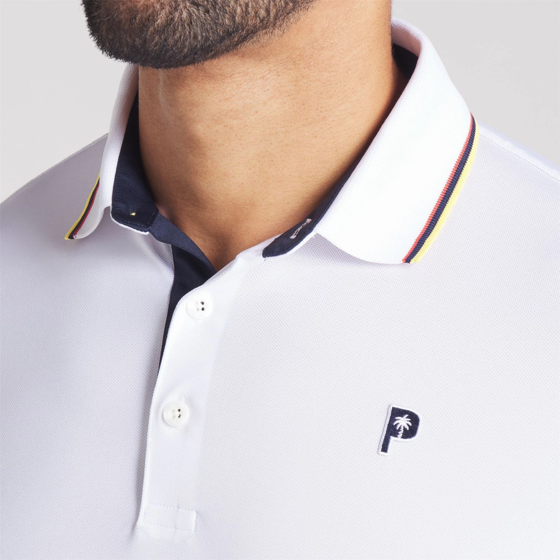 x PTC Tipped Polo Whiite Glow Puma Men's Sportswear