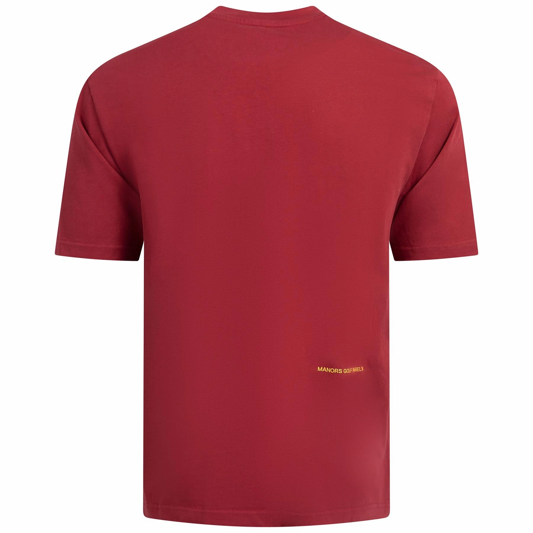 x Reebok I'll Walk T-Shirt Burgundy Manors Men's Classic Apparel