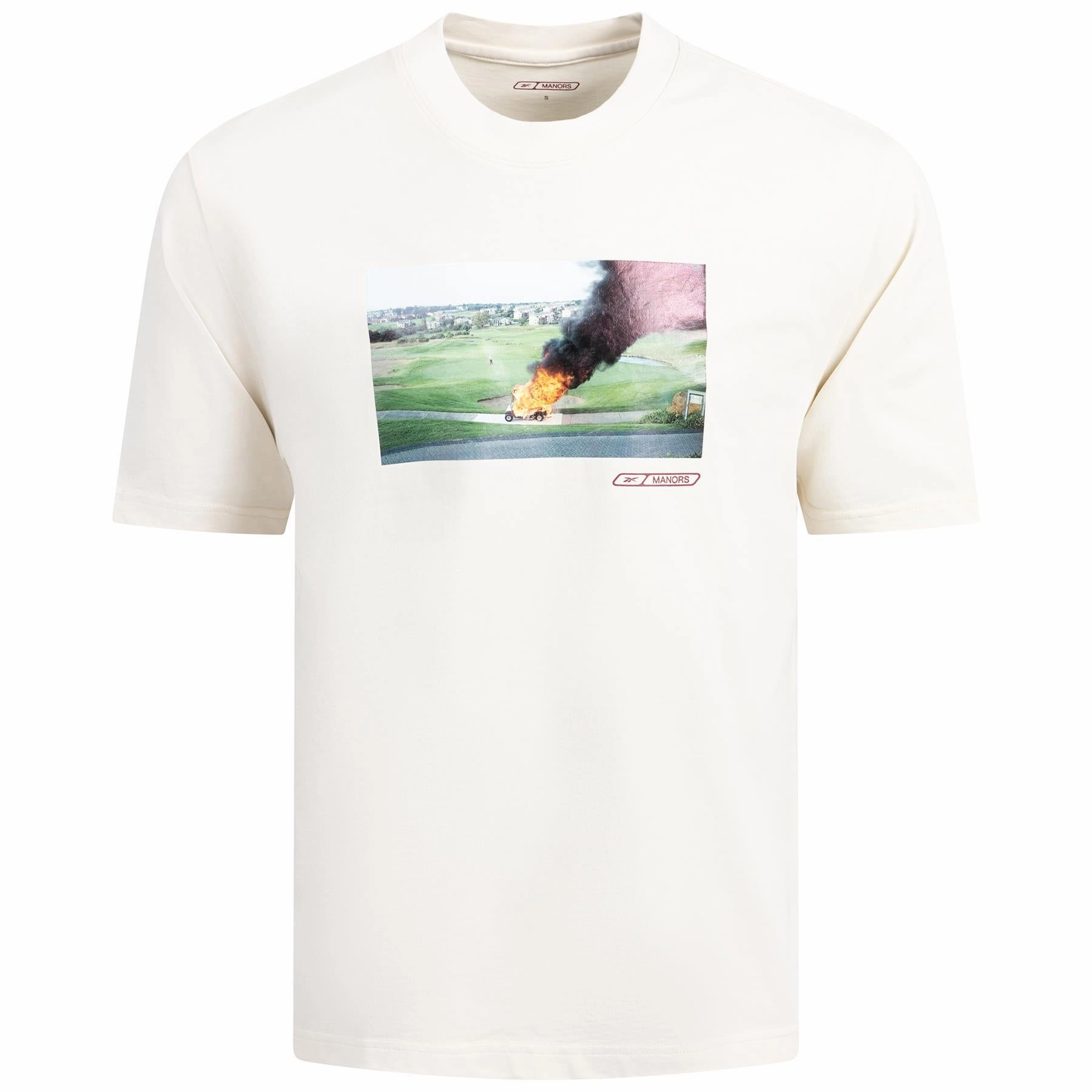 x Reebok I'll Walk T-Shirt Chalk Manors Men's Classic Apparel