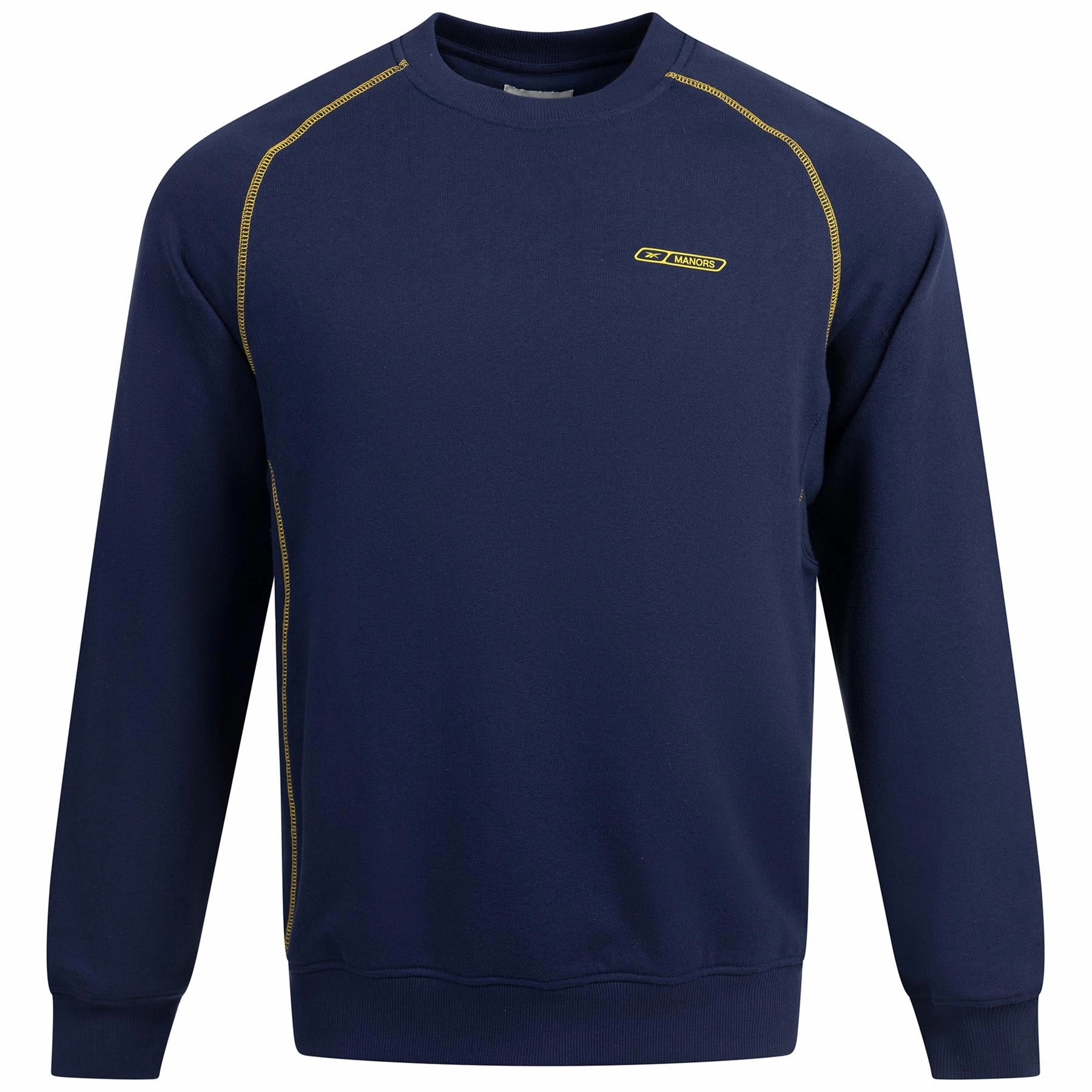 x Reebok Organic Course Pullover Atlantic Blue Manors Men's Classic Apparel