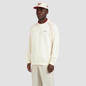 x Reebok Organic Course Pullover Chalk Manors mens classic apparel