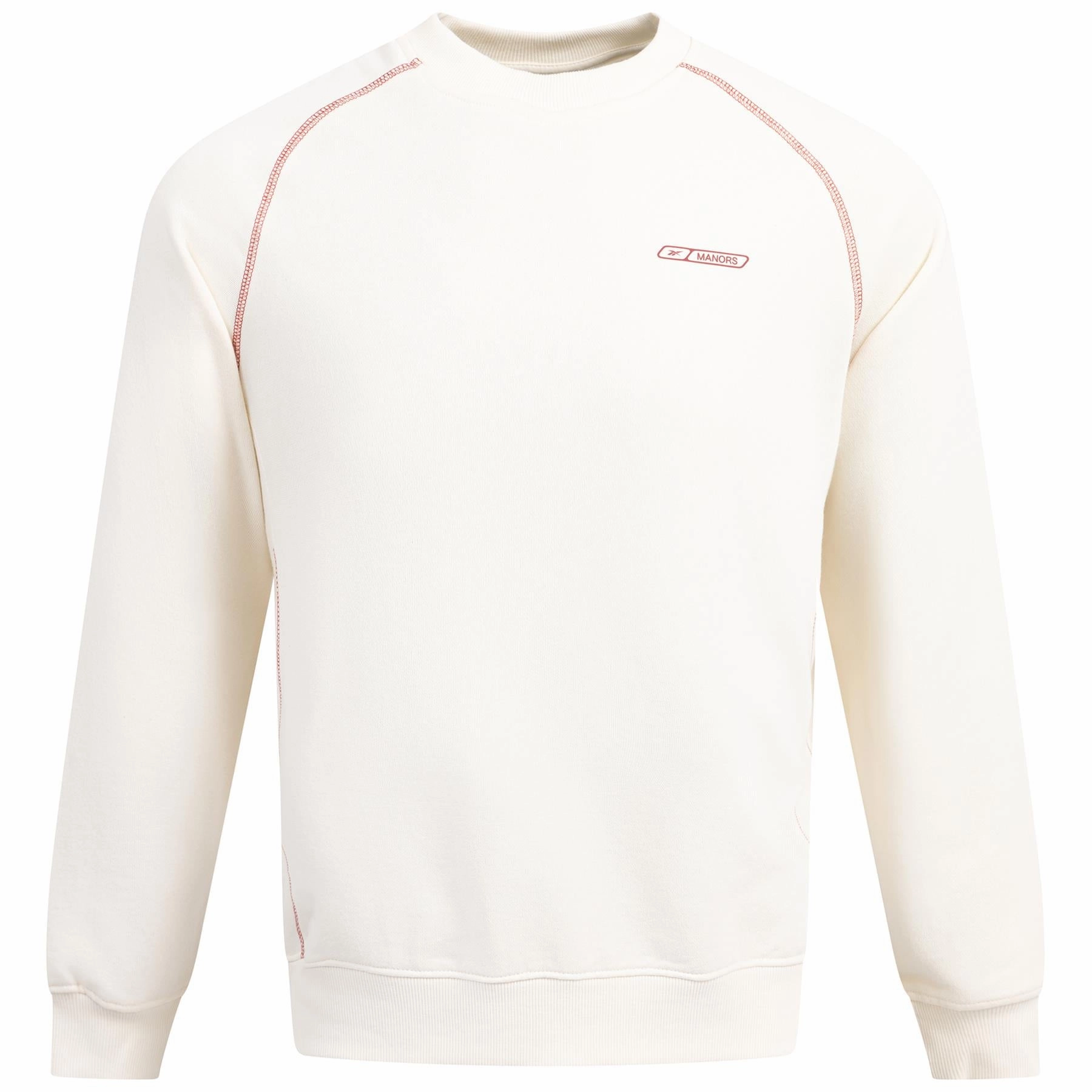 x Reebok Organic Course Pullover Chalk Manors Men's Classic Apparel