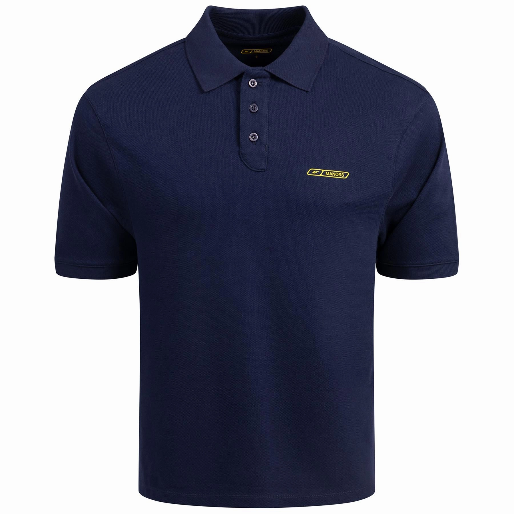x Reebok Pique Polo Atlantic Blue Manors Men's Classic Apparel