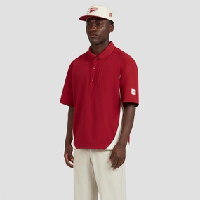 x Reebok Shooter SS Shirt Burgundy Manors mens classic apparel