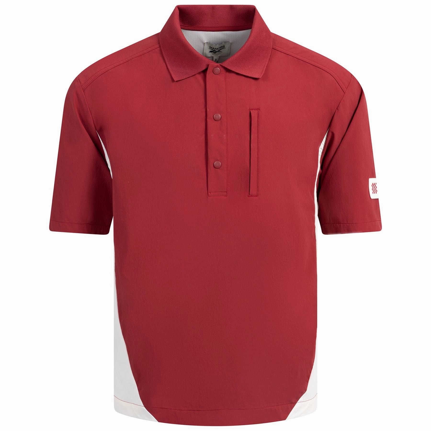 x Reebok Shooter SS Shirt Burgundy Manors Men's Classic Apparel