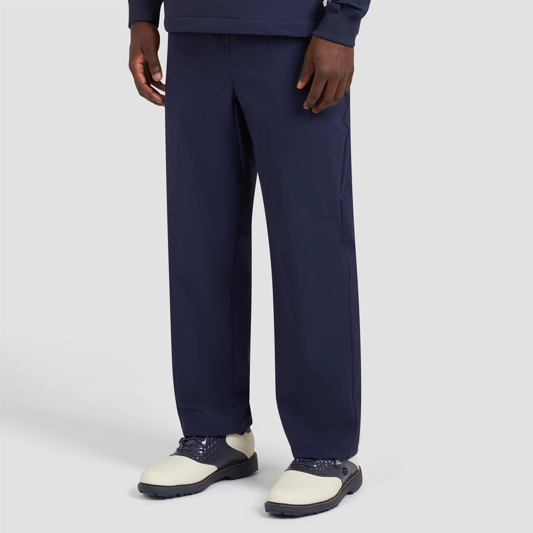 x Reebok Straight Leg Trousers Atlantic Blue Manors mens classic apparel