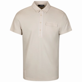 x TRENDYGOLF Lincoln II Polo Moonbeam Premium J.Lindeberg menswear