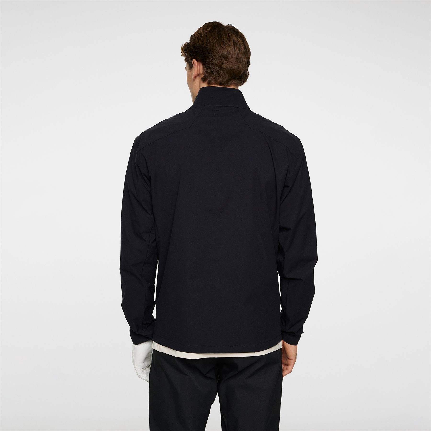 Zane Motion Pro Shell Jacket Black J.Lindeberg Golfwear for Men