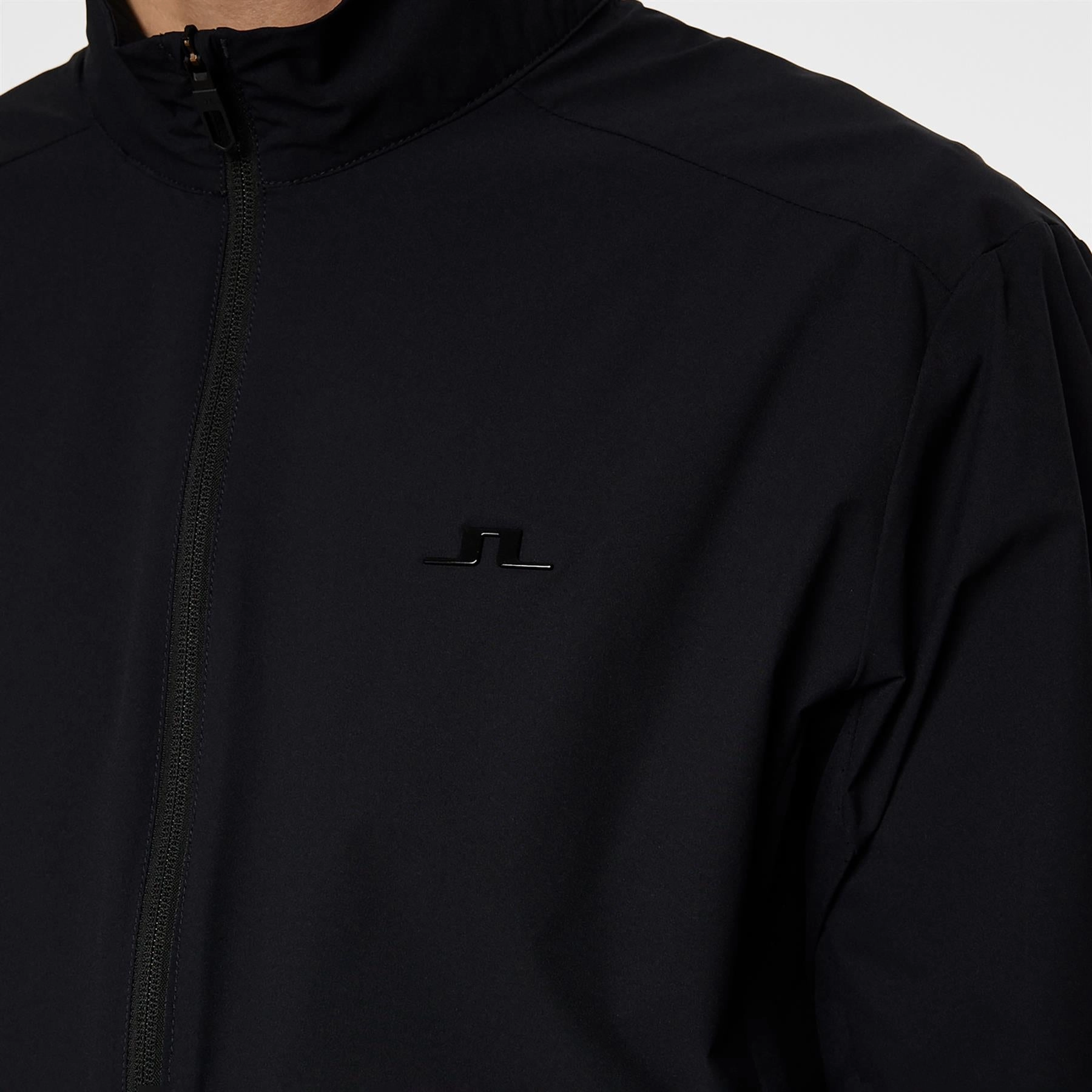 Zane Motion Pro Shell Jacket Black J.Lindeberg Golfwear for Men