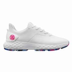 Zero Pressure G/Fore Men's MG4  Golf Shoes - Snow Camo Trek Ease Hybrid Lifestyle Sneakers, Retro Sneakers, Eva Outsole Shoes
