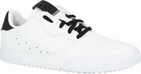Impact Absorbing Shoes, Anti-Slip Shoes Zero Pressure New Women's Adidas Adicross Retro Golf Shoes - White/Black MSP$100 Smooth Step