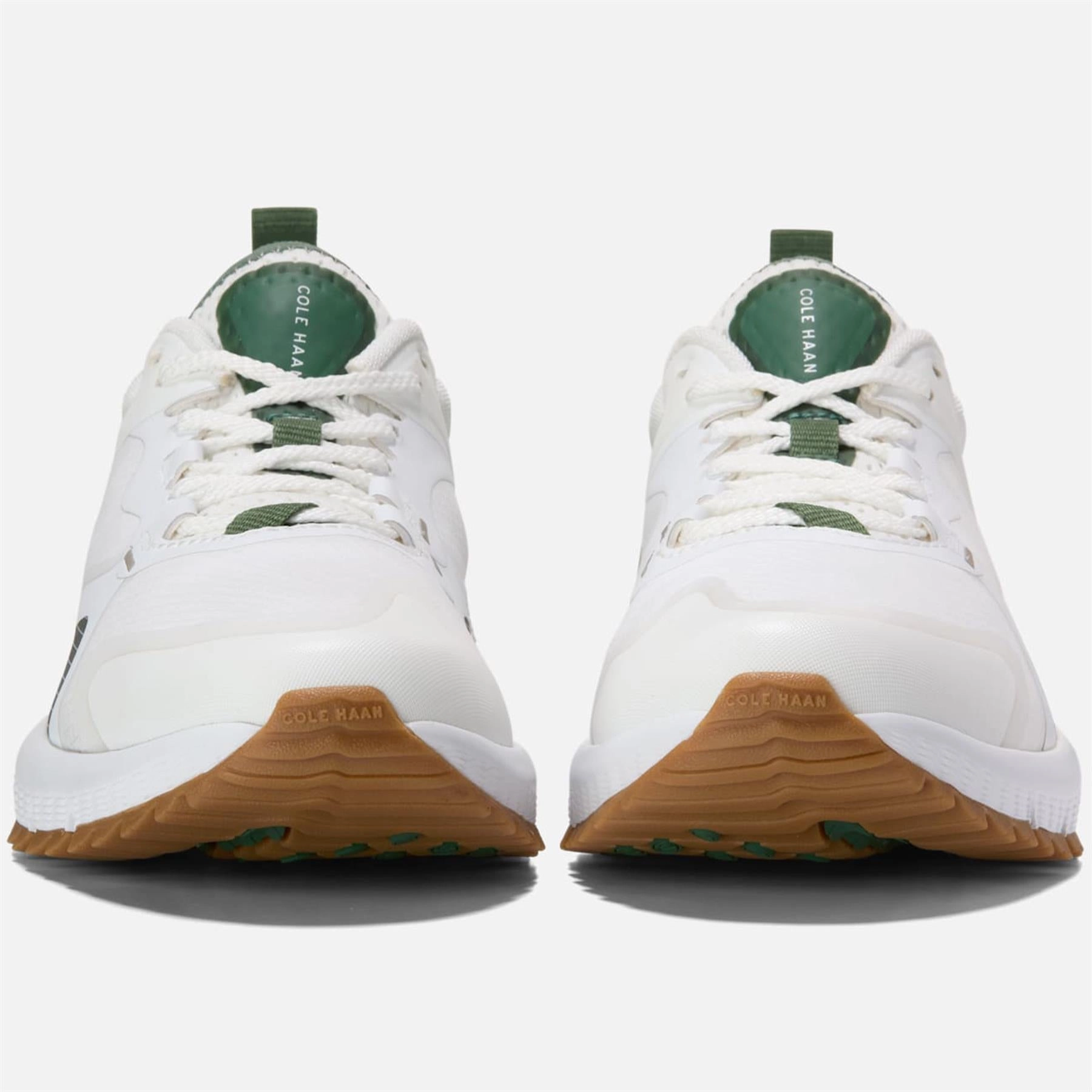 ZEROGRAND Overtake II Golf Shoes Optic White/Myrtle/Gum Cole Haan Men's Dress Shoes
