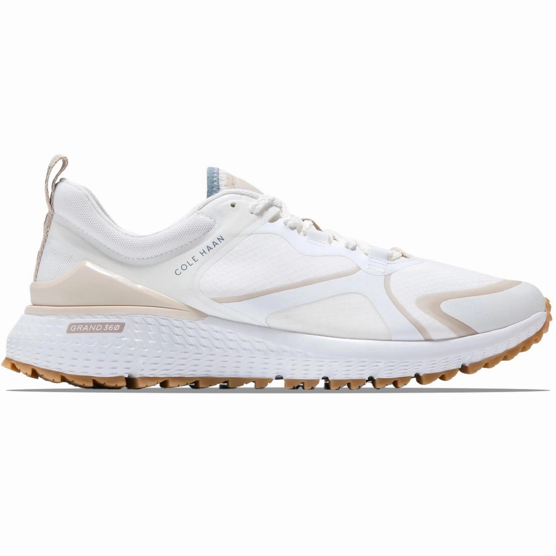 ZEROGRAND Overtake II Golf Shoes White/Ancient Scroll/Provincial Blue/Gum Cole Haan classic dress shoes for men