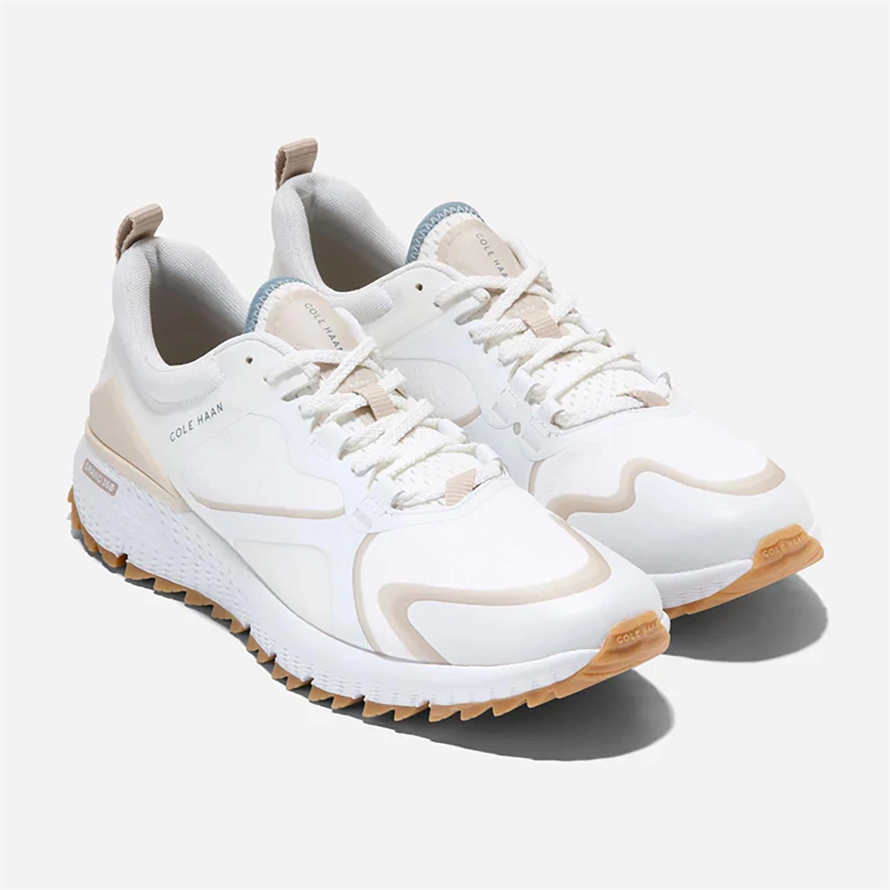 ZEROGRAND Overtake II Golf Shoes White/Ancient Scroll/Provincial Blue/Gum Cole Haan Men's Dress Shoes