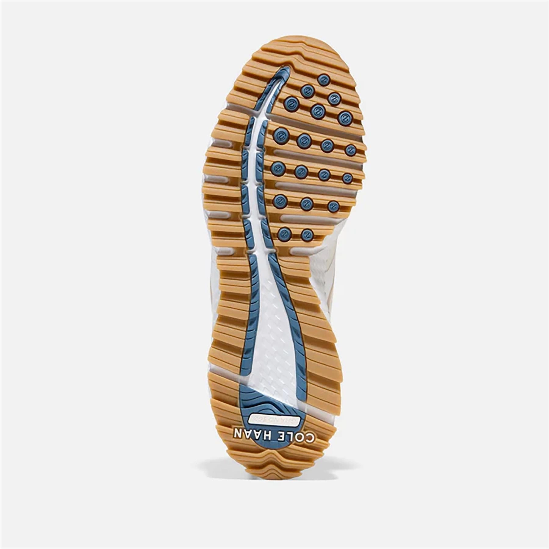 ZEROGRAND Overtake II Golf Shoes White/Ancient Scroll/Provincial Blue/Gum Cole Haan Men's Dress Shoes