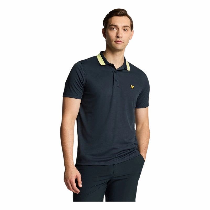 thermal base layer Lyle & Scott Tipped Collar Golf Polo Shirt SP2264G softshell outdoor wear