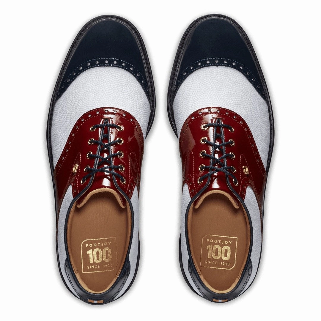 Slip-On Footwear, Textured Outsole Shoes FootJoy Premiere 100 Years Celebration Limited Edition Golf Shoes 54393